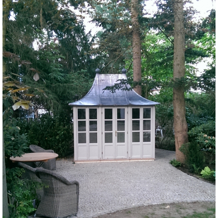 englisches gartenhaus potting shed 3 40 x 1 80 m